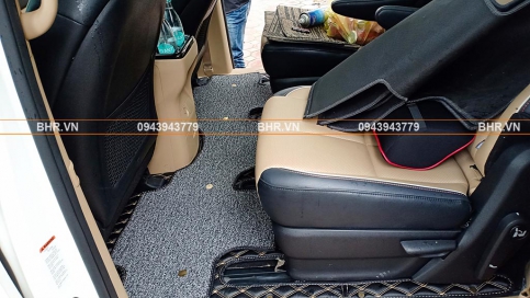 Thảm lót sàn ô tô 5D 6D Kia Sedona giá gốc tận xưởng, bảo hành trọn đời